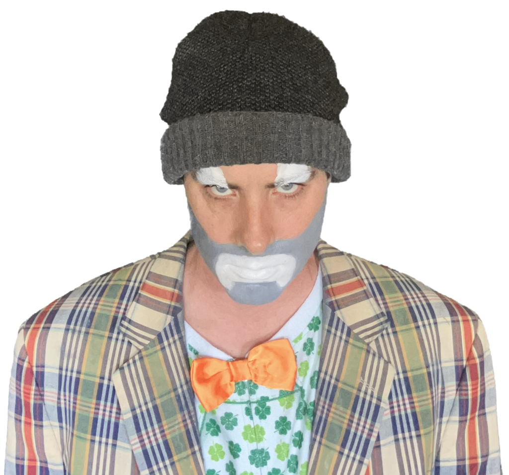 clown-cropped jim flannery for president 2024