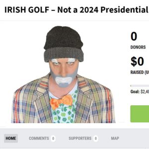 the irish golf - jim flannery for president 2024