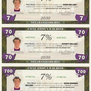 uncle jimmy's war bonds 7000 to 700000